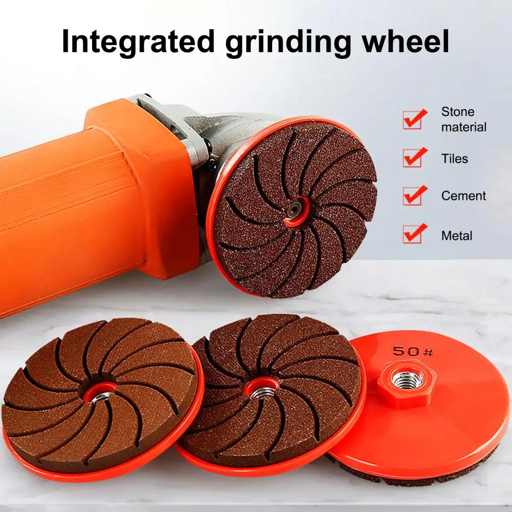 Grinding Sheet Kit Professional Grade Grinding Kit Deburring Grinding Discs for Paint Preparation Stone Rock Slab for Surface