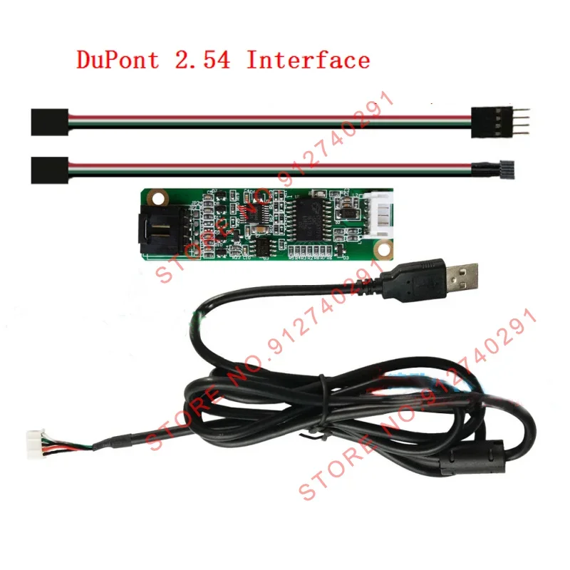 

4-проводная плата управления резистивным сенсорным экраном, USB-драйвер, 6,2/7/8/9/12/15/17/19-дюймовый контроллер сопротивления сенсорного экрана