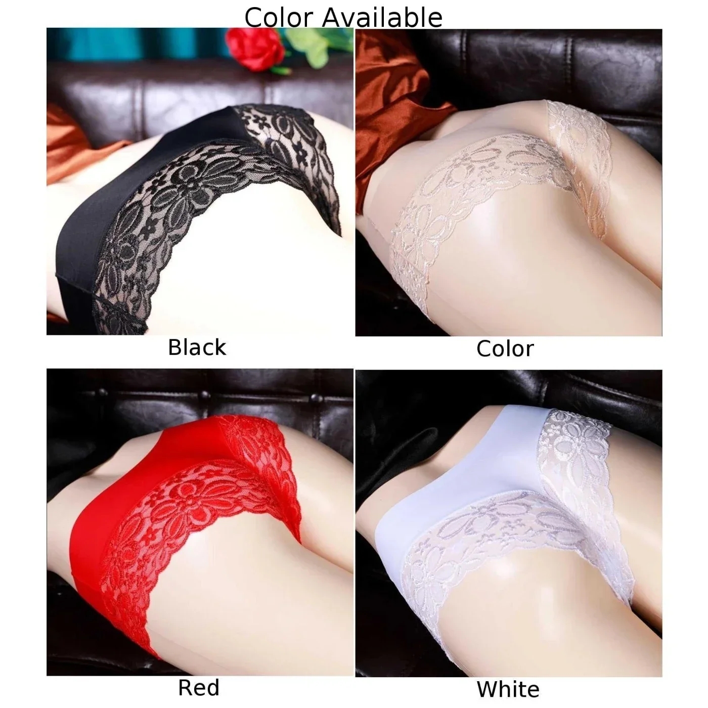 Sissy Bugle Pouch Briefs Men Erotic Lingerie Gay Wear Sexy Lace See Through Underwear Gay Man See Through Underpant A50