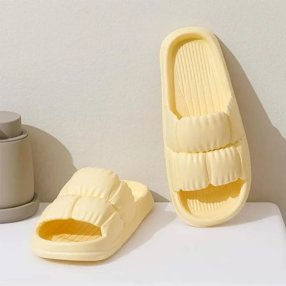 Women Soft Bottom Slippers Home Bathroom Non-slip Sandals Comfortable Indoor Outdoor Beach Comfort Shower Flip Flops