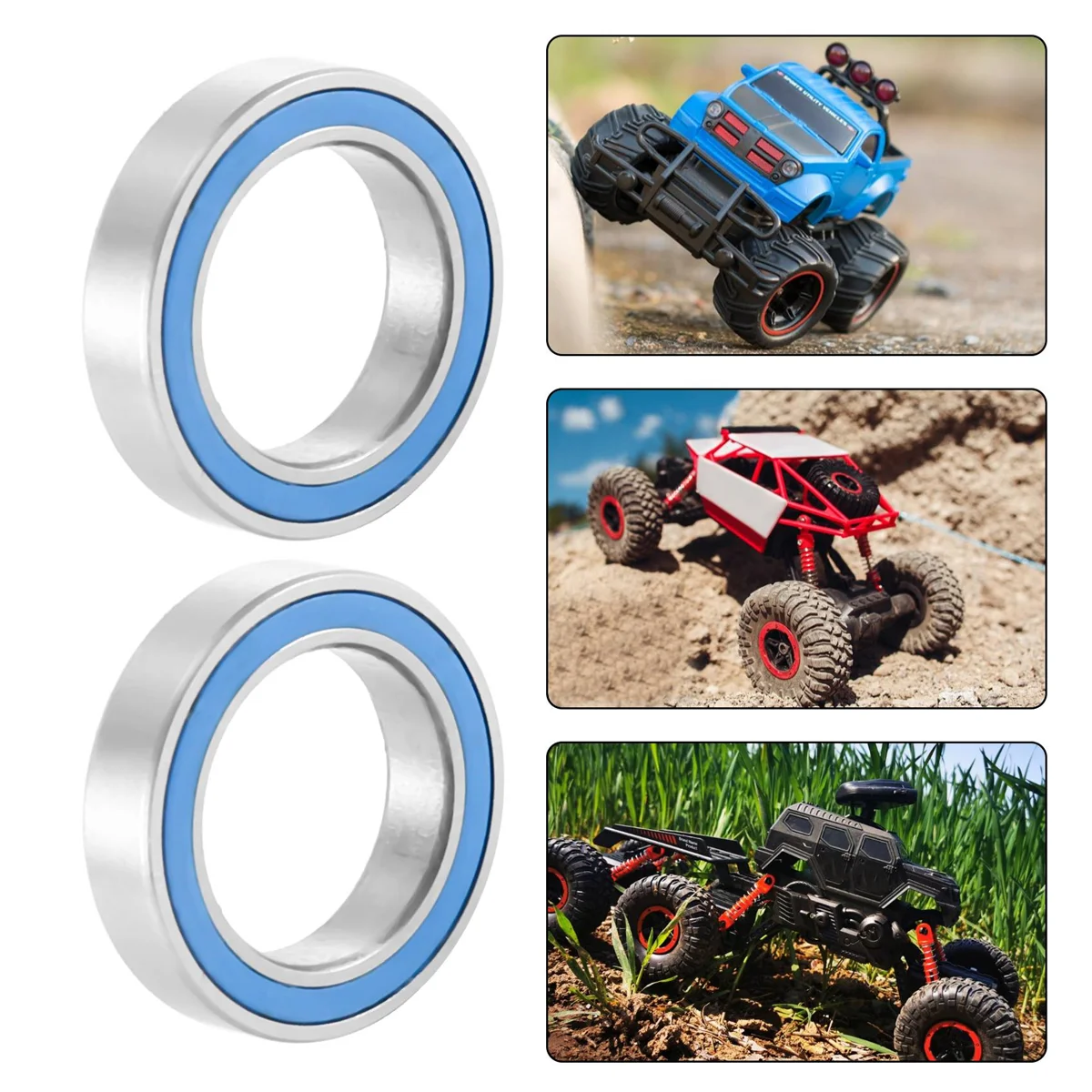 

A94U 21 шт. комплект герметичных подшипников для Traxxas Slash 4X4 VXL Rustler Stampede HQ727 Remo 1/10, детали для обновления радиоуправляемого автомобиля, аксессуары