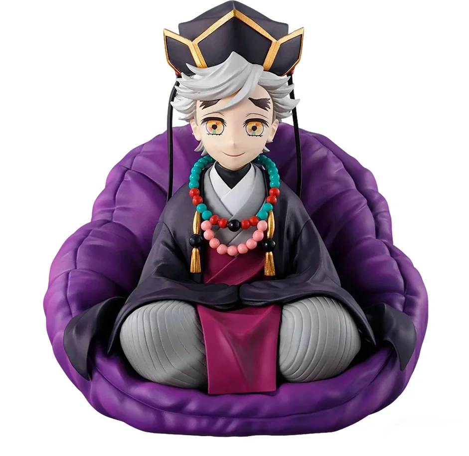 Bandai Auf Lager Anime Demon Slayer Yaiba Doma Noodle Stopper Figur PVC-Modell Sammlerstück Actionfigur Spielzeug für Weihnachtsgeschenke