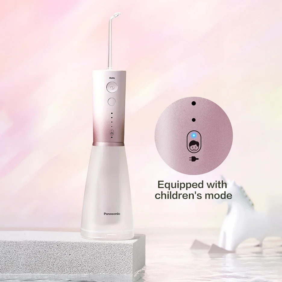 Профессиональный беспроводной ирригатор Panasonic для путешествий, портативный ирригатор для полости рта с ультразвуковой очисткой для детей, стоматологии