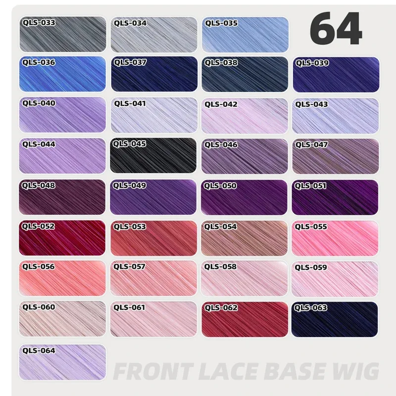 qq28LQ【Peluca básica de encaje frontal anudado a mano de 80cm】DokiDoki Cosplay larga recta roja/blanca/negra/amarilla/naranja/púrpura/azul/verde