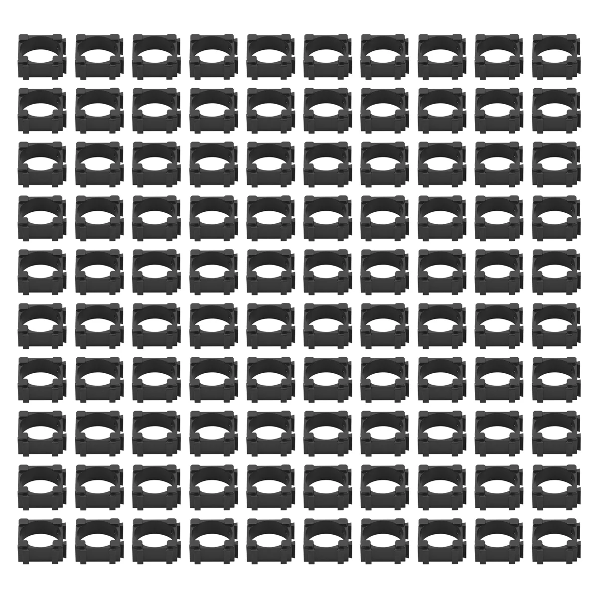 100 قطعة 18650 خلية ليثيوم بطارية أسطوانية حامل قوس لتقوم بها بنفسك بطارية Pack-PZZW