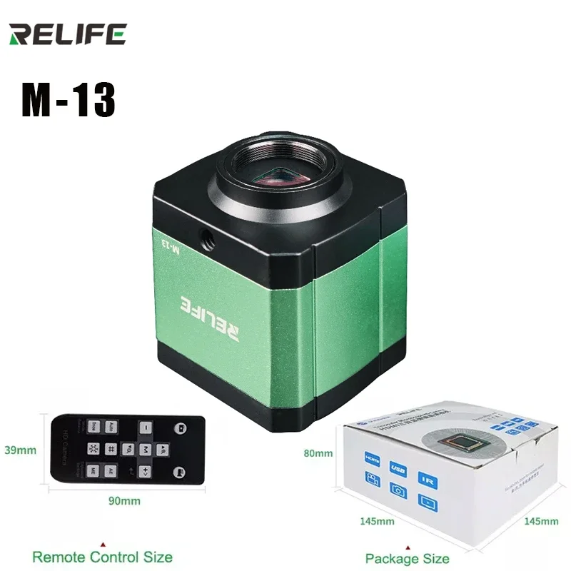 New SUNSHINE M11 M12 M13 M15 M-16 4K Trinocular Microscope Camera 8.42 Million Pixel HD Camera For Mobile Phone Repair Tool