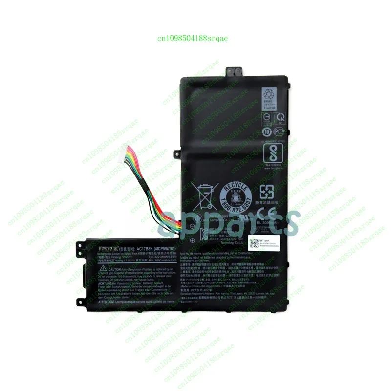 

Новый оригинальный OEM аккумулятор AC17B8K для Acer Swift 3 SF315-52G SF315-52 4ICP5/57/81 "% тест"
