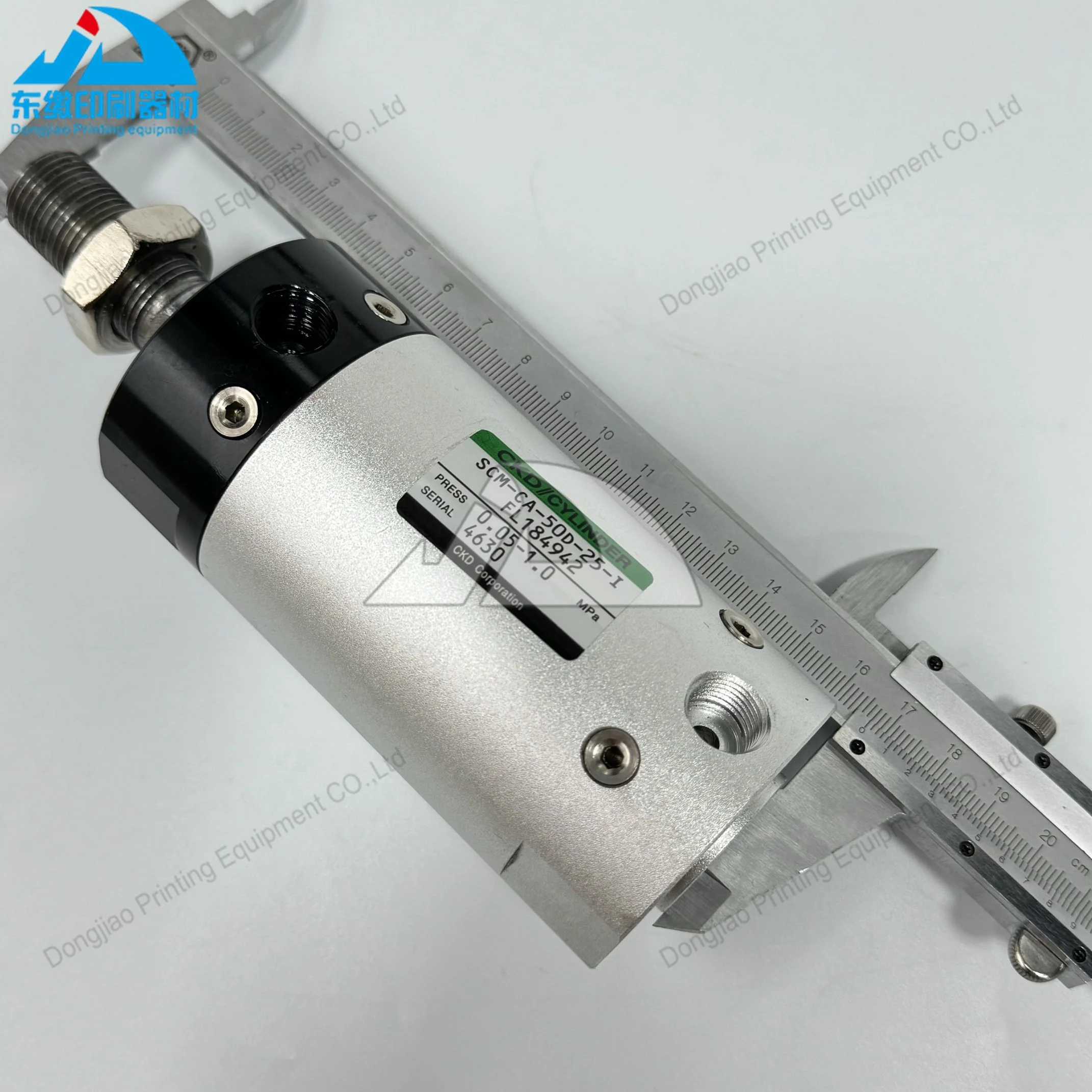 

Printing Machinery Parts Cylinder CKD Compact Round Cylinder SCM-CA-50D-25-I-FL184942 for Mitsubishi Cylinder