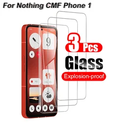 3 pezzi di vetro temperato per niente CMF Phone 1 5G Screen Protector Pro + scudo in vetro temperato 2.5D Discplay Film 10H Full Clear