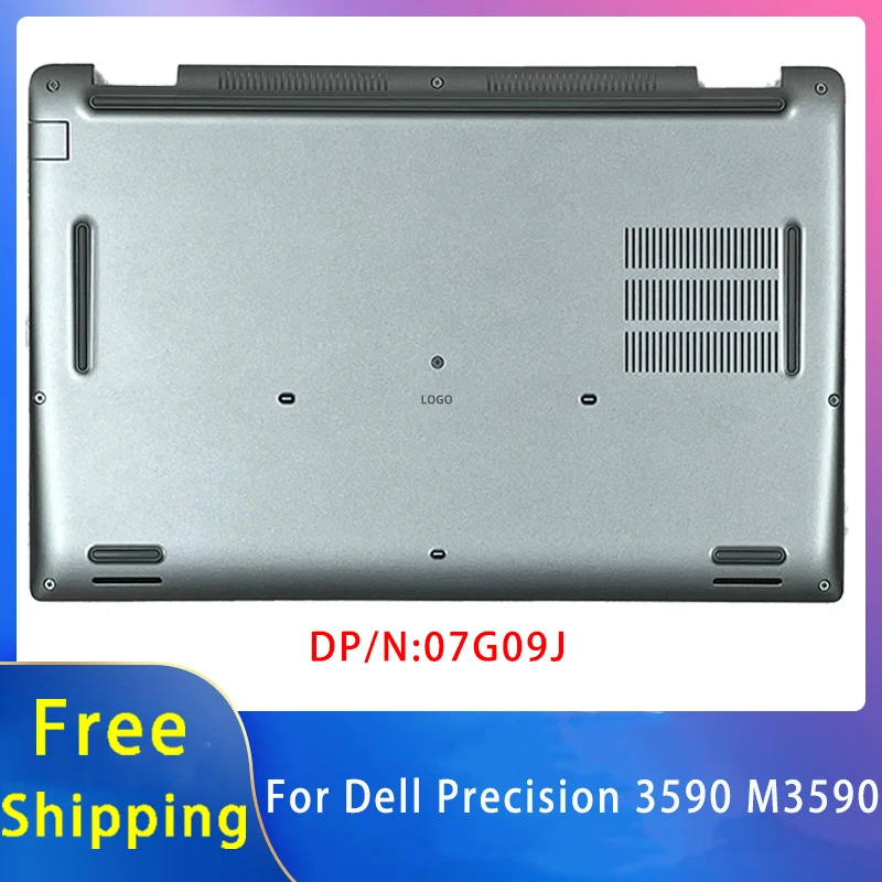 New For Dell Precision 3590 M3590;Replacemen Laptop Accessories Bottom With LOGO 07G09J