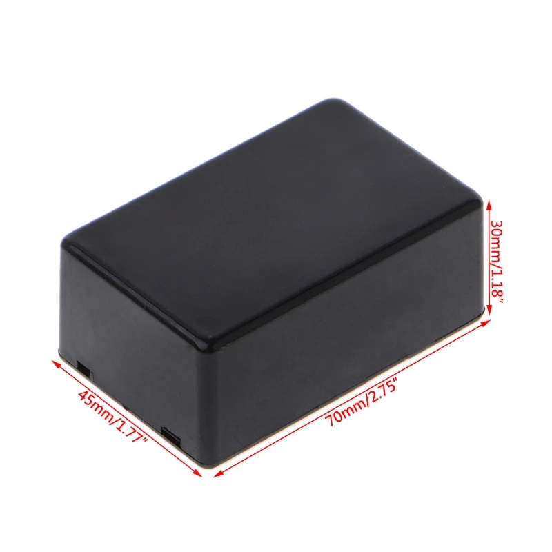 Y1UD 5Pcs New Plastic Electronic Project Box Enclosure Instrument for Case DIY 70x45x