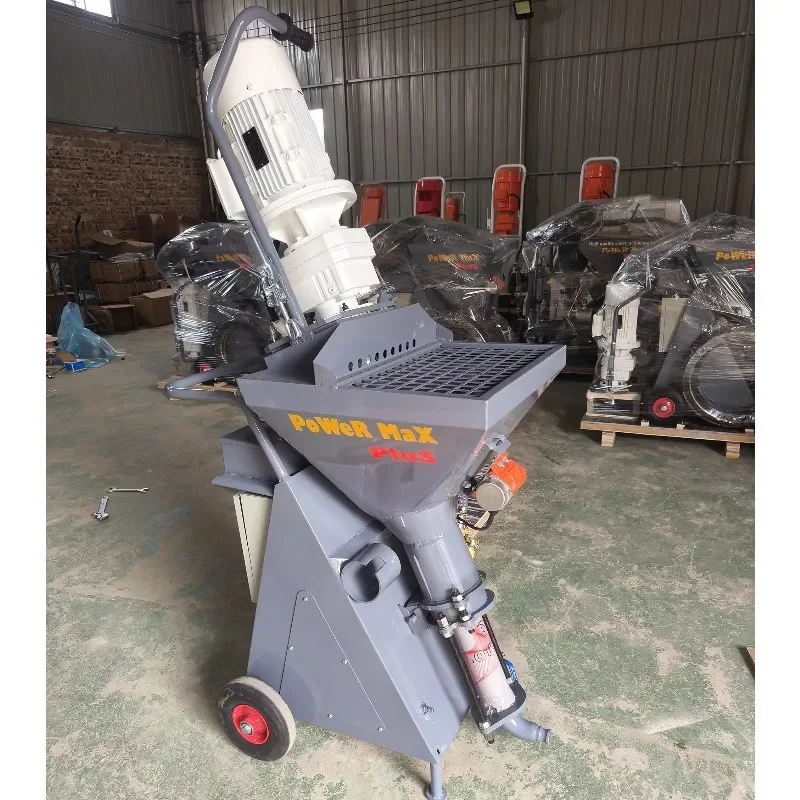 Customizable 220V/380V Fully Automatic Gypsum Mortar Spraying Machine Mini Wall Mortar Plaster Sprayer
