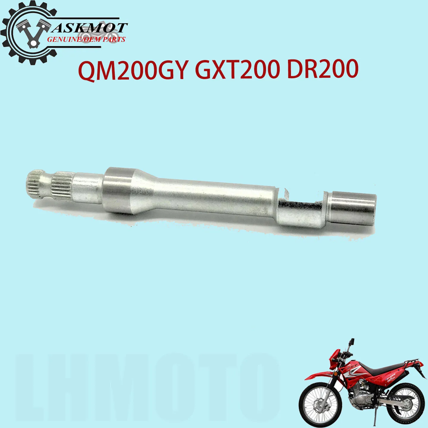 

Motorcycle ARM CLUTCH RELEASE For Qingqi QM200GY GS200 GTX200 DR200 200cc Engine parts