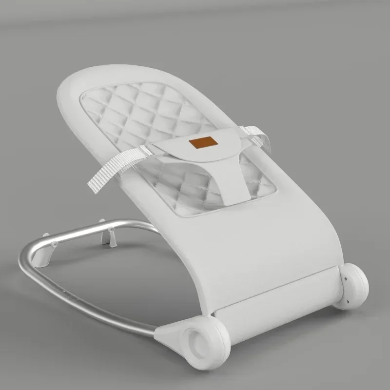 Baby rocking chair Baby soothing chair Baby coaxing artifact three-gear adjustment foldable easy to disassemble and wash