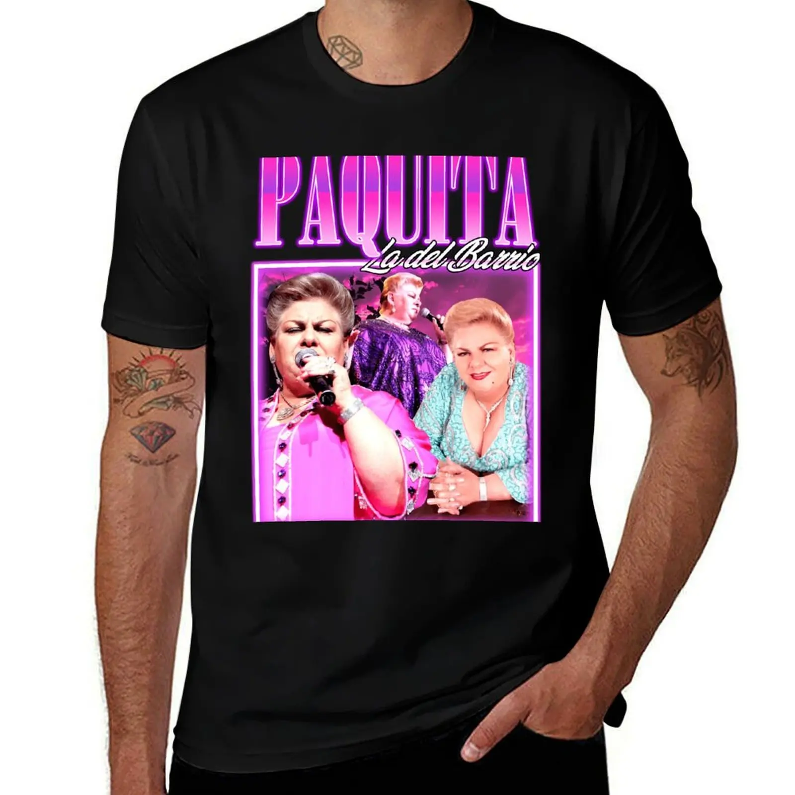 Paquita from the Barrio La Reina del Pueblo Vintage Retro Design T-Shirt Running Performance Short Sleeve Tee T-Shirt