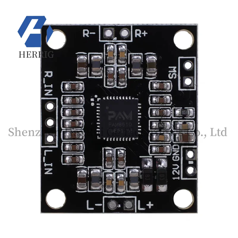 

PAM8610 Digital Amplifier Board 2x15W Dual Channel Stereo Class D High Power Amplifier Board Micro