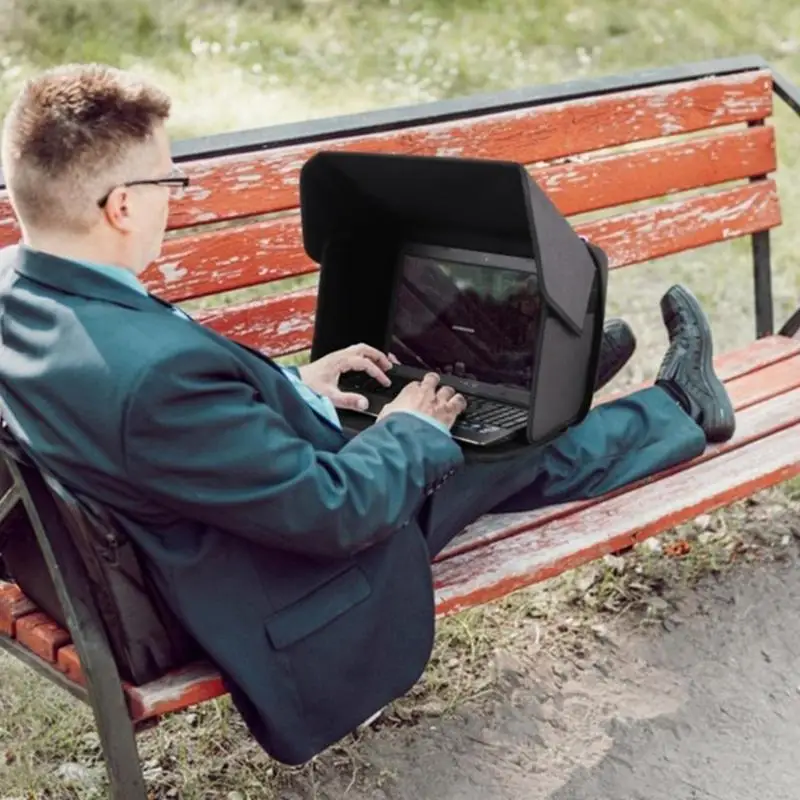 غطاء كمبيوتر محمول متعدد الأغراض، غطاء خصوصية للكمبيوتر، قابل للطي ومحمول D5QC