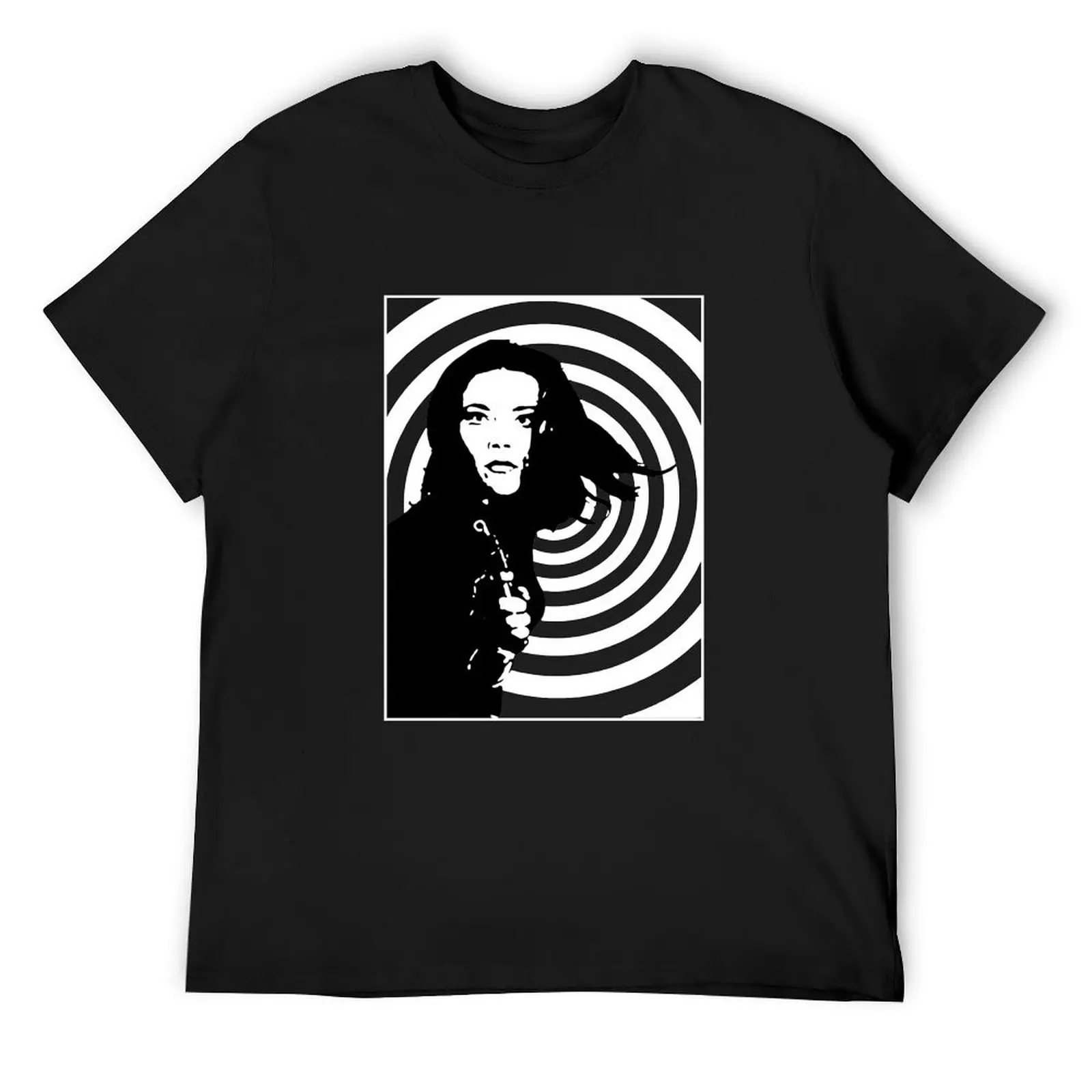 Diana Rigg Is Emma Peel T-Shirt vintage t shirts anime t man shirt designer mens cotton