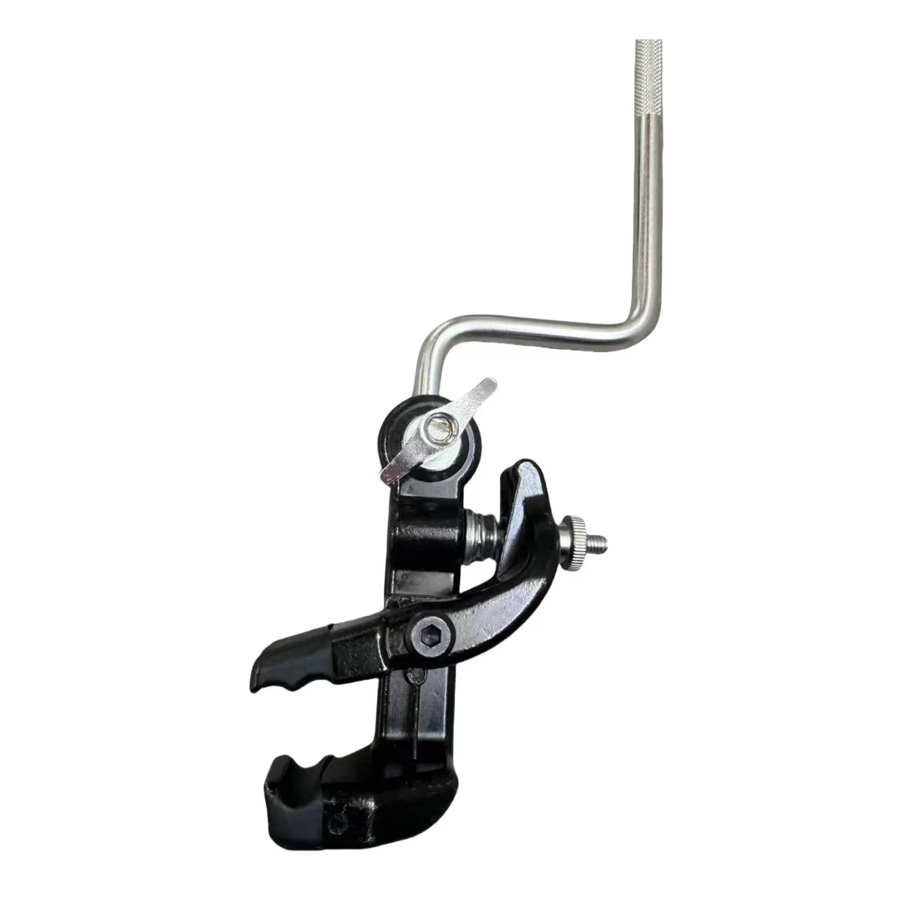 Drum Cowbell Clamp Drum Cilp with Alligator Cowbell Base Holder Drum Side Clip Percussion Instrument AccessoriesJADD