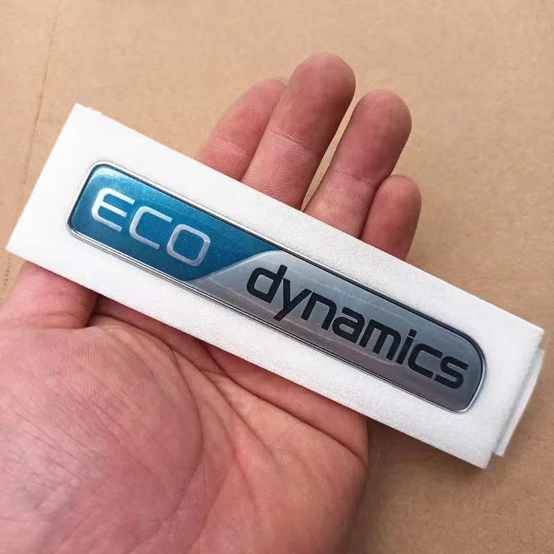 1PCS OEM Rear Trunk Logo ECO dynamics Emblem For Sportage : QL FOR All New SOUL SELTOS Sorento OPTIMA K5 Environmental label