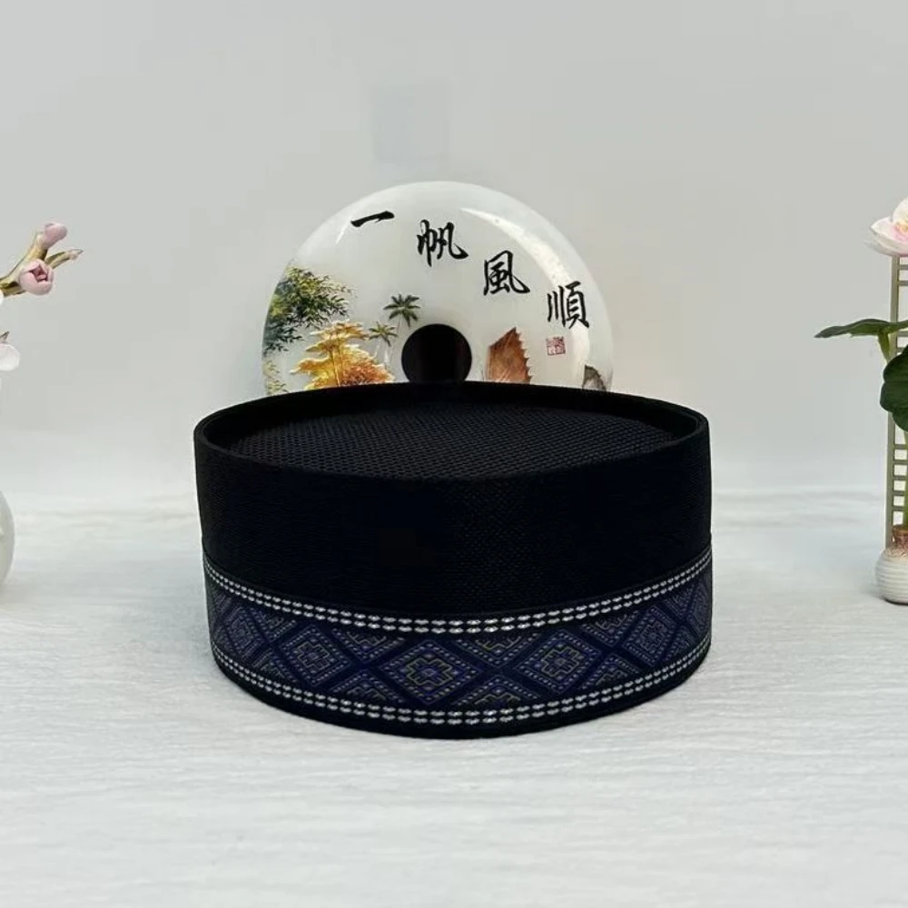 Free Shipping Malaysian Boat Caps For Men Clothing Muslim Hat Turkey Tax Kipa Kufi Saudi Islamic Prayer Luxury Summer Mesh 03575