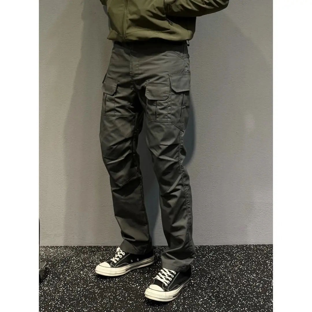 

American Sle Tactical Military Cloth Work Pants Autumn Spring Multi ket Wear Resistant Commuting Faion Long Trousers