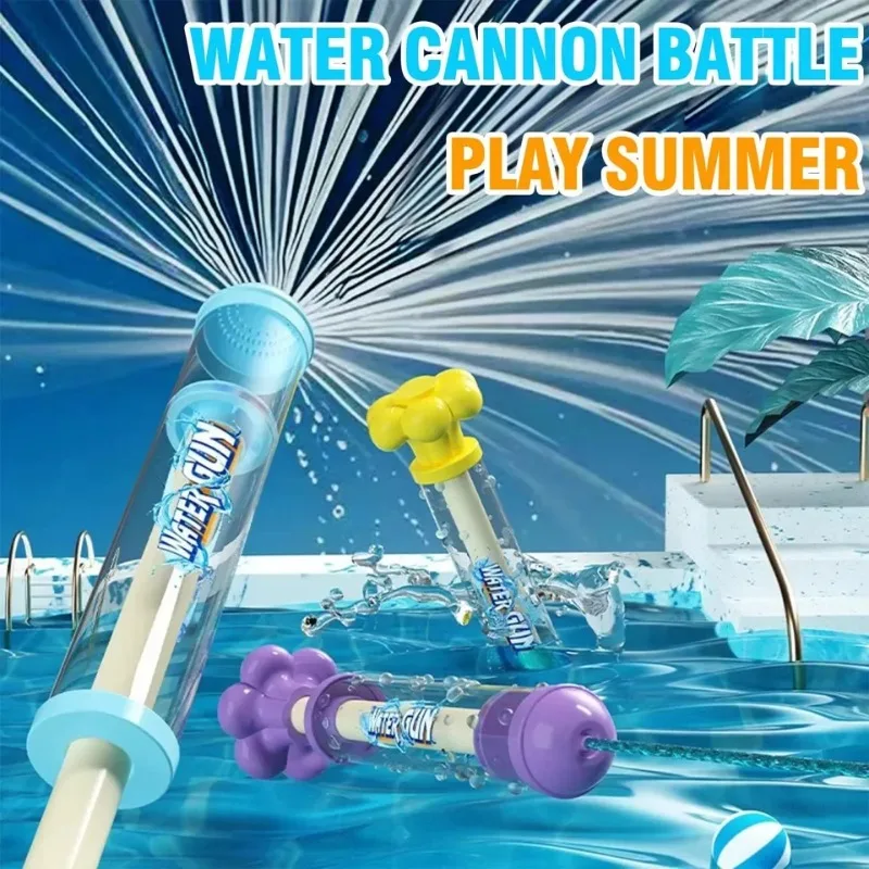 

4Pcs Fireworks Water Gun Children's Swimming Party Fights Game Interactive Pull-Out Water Spray Toys Beach Summer Water Sprinkle