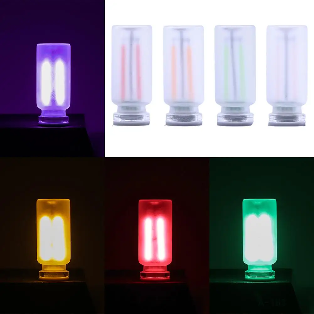 Glass Bottle USB Touch Control Night Light Colorful Atmosphere Light LED Atmosphere Bulb Light Decorative Lamps Filament U3J1