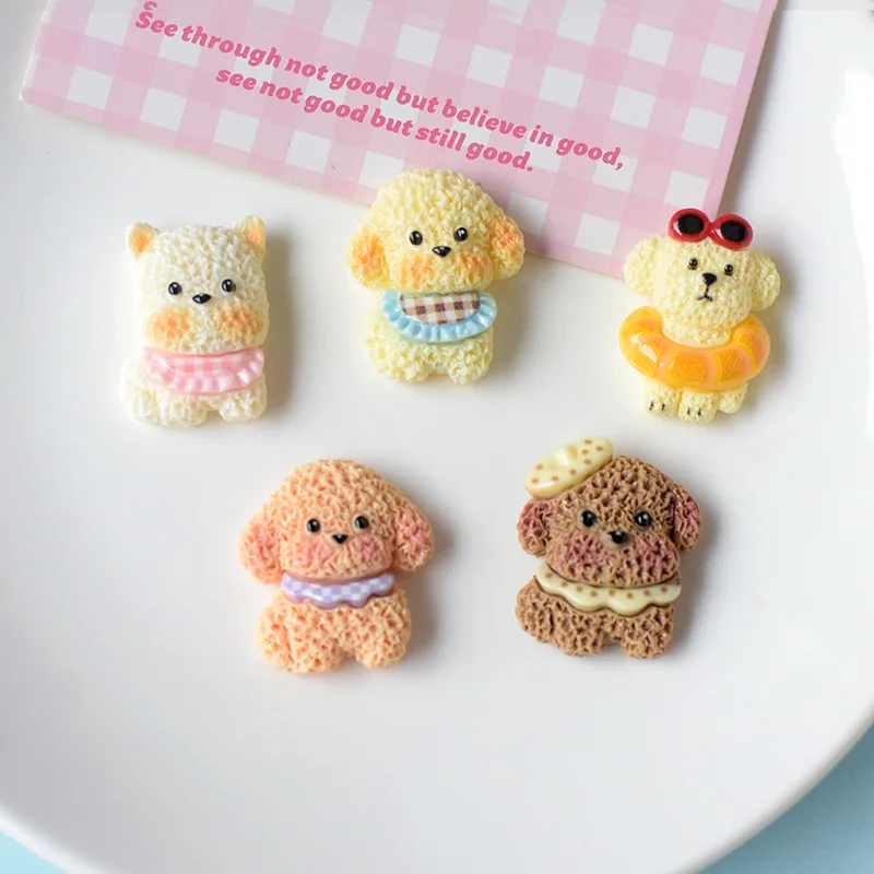 

Милые мультяшные искусственные плюшевые подвески для обуви в виде щенка, украшения «сделай сам», сабо и сандалии, идеальные праздничные рождественские подарки, аксессуары для обуви