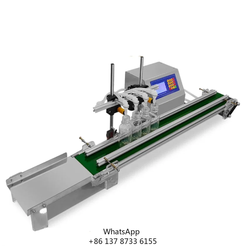 Liquid Filling Machine / Bottle Filling Machine With 6 Heads Water Filling Machinery With Four Heads