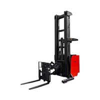 Factory price 1500 kg stand-up pallet stacker with 48V battery Fully electric 1.5 ton reach truck stacker