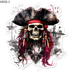Personalized skeleton skull Car Sticker Material Stormtrooper Peek Car Decoration Motorcycle Laptop Sticker Waterproof PVC