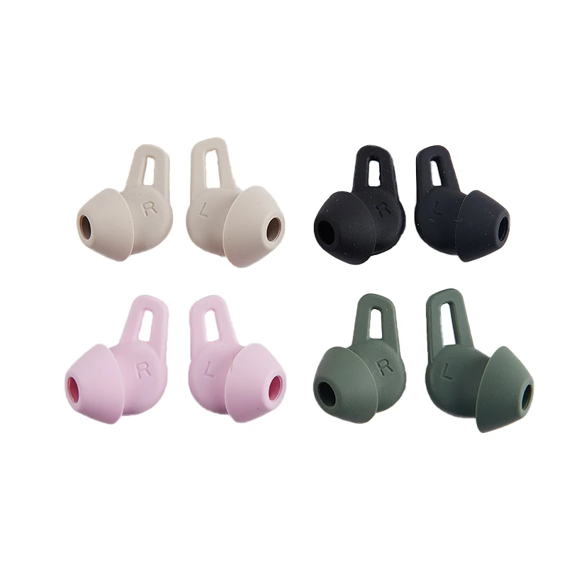 6Pcs Ear Pads Replacement For Huawei Freelace Pro Wire Earphone Silicone Cushion Covers Caps Earphone Case Earbuds Earbuds