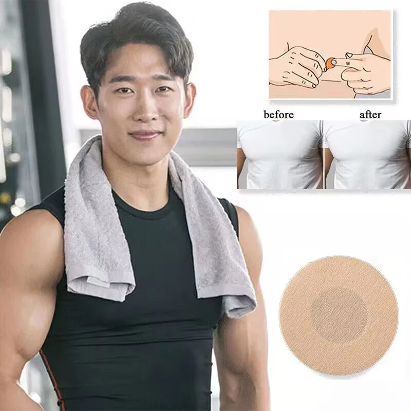 50/100/200 Pieces of Men's Nipple Patches, Men's Special Anti-Sweat and Anti-Friction Nipple Patches, Invisible and Comfortable for Sports, Fitness, Running, and Daily Wear
