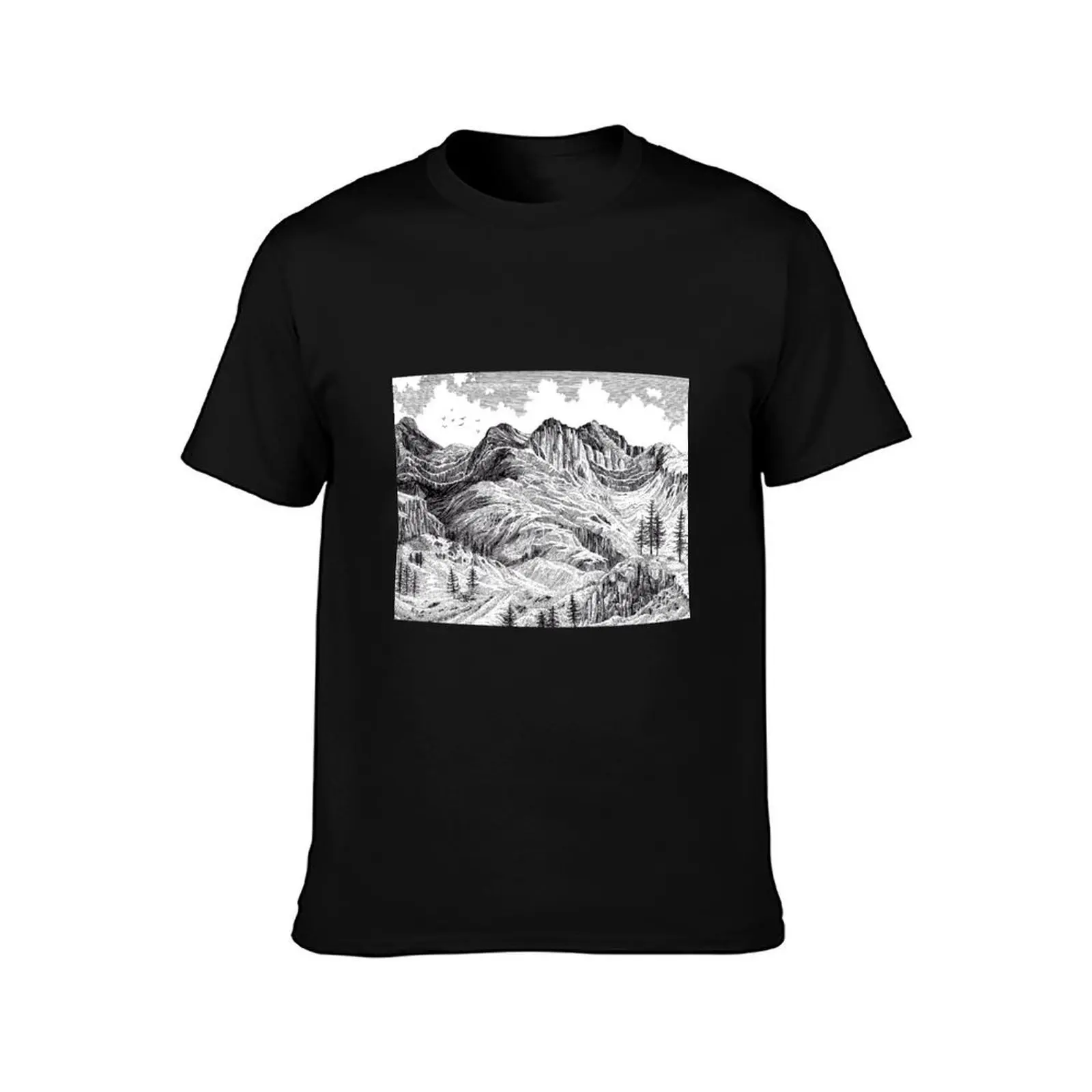 WALLS OF DURIN T-Shirt, Summer Casual Cotton Tee, Oversized Streetwear Tops, Vintage Graphic Print, Loose Fit Short Sleeve