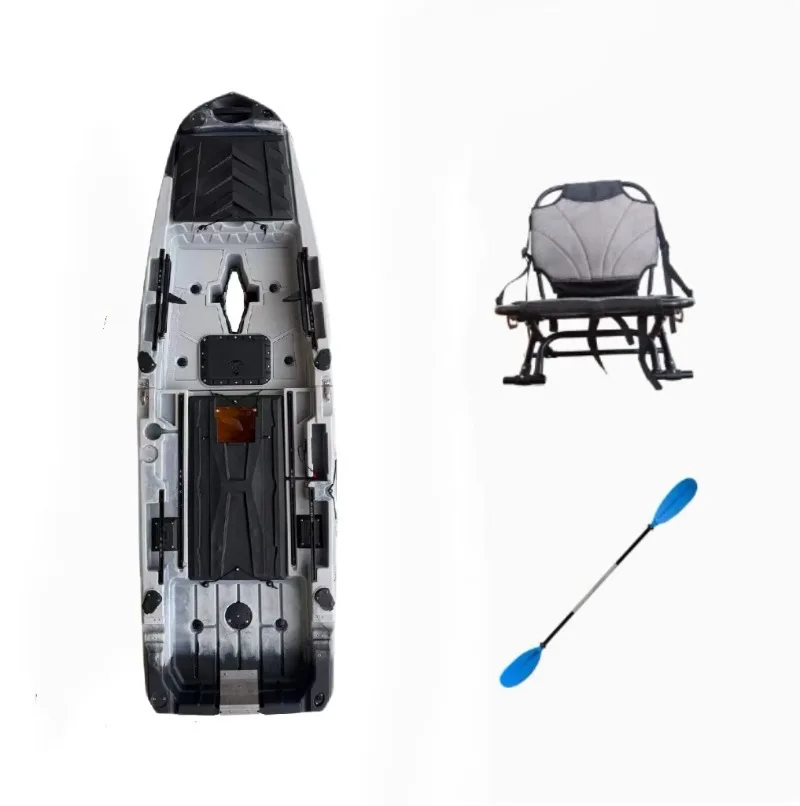 Splicing Kayakluya boat fishing boat kayak electric oil push foot step can be split