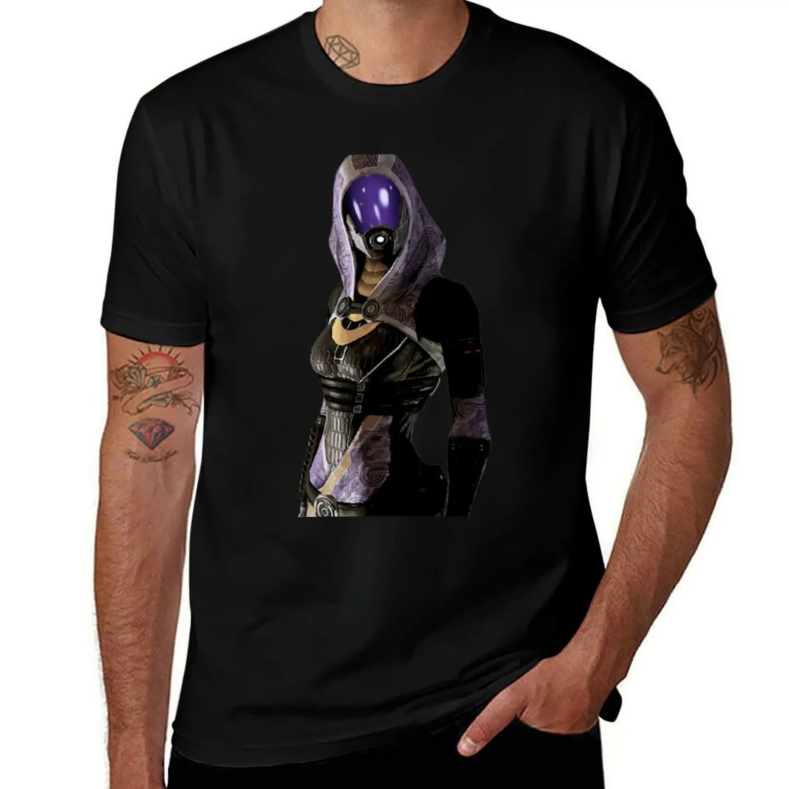 Tali vas Normandy T-Shirt Big and Tall Solid Color T-Shirt