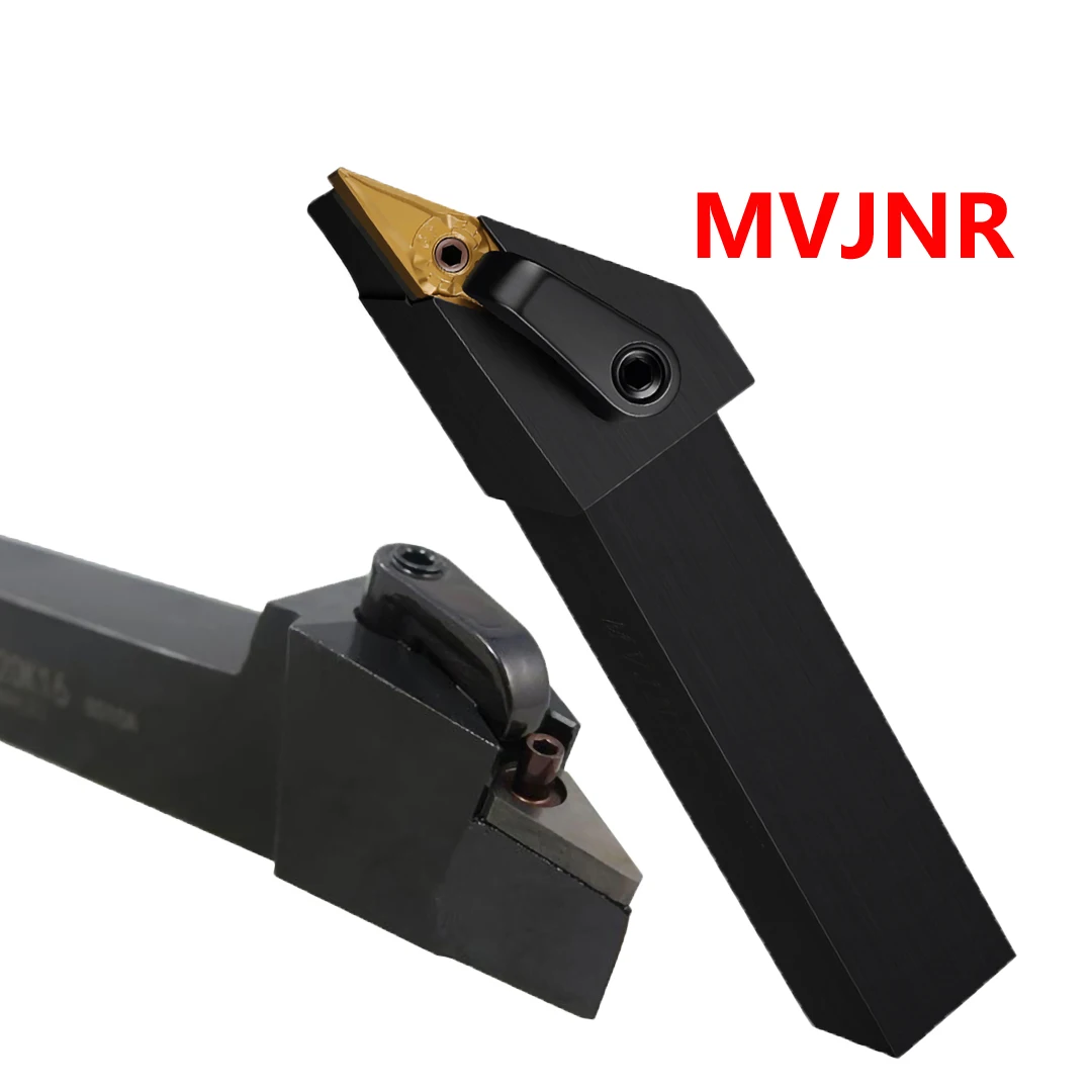 

OYYU CNC Turning Tools Lathe Cutting Tool Holder Bar MVJNR1616K16 MVJNR2020K16 MVJNR2525 MVJNR For VNMG160408 VNMG160404 Insert