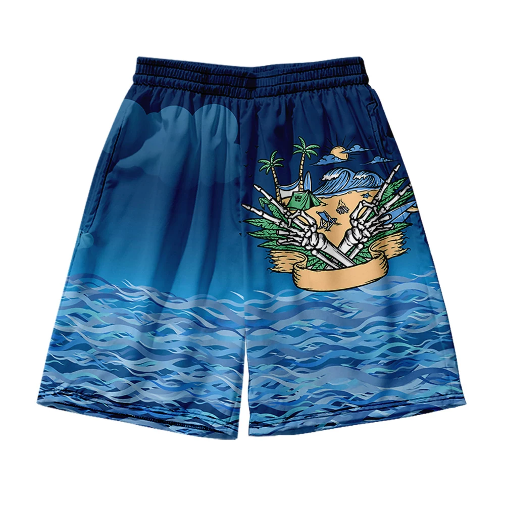 

Beach Shorts Men's and women's clothing 3D digital printing casual shorts Fashion trend couple Pants 17