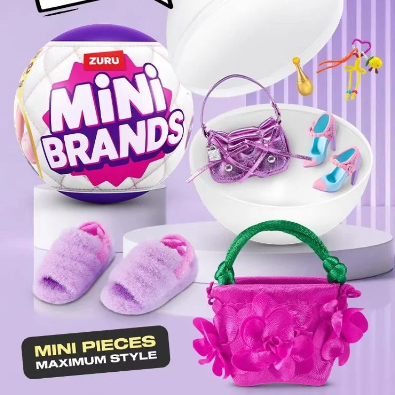 Mini Brand Fashion Mode Series 4 Surprise Box Mini Fashion Shoes and Bags Mystery Box Girl Toy Gift Blind Box Toys Surprise Box - view 4