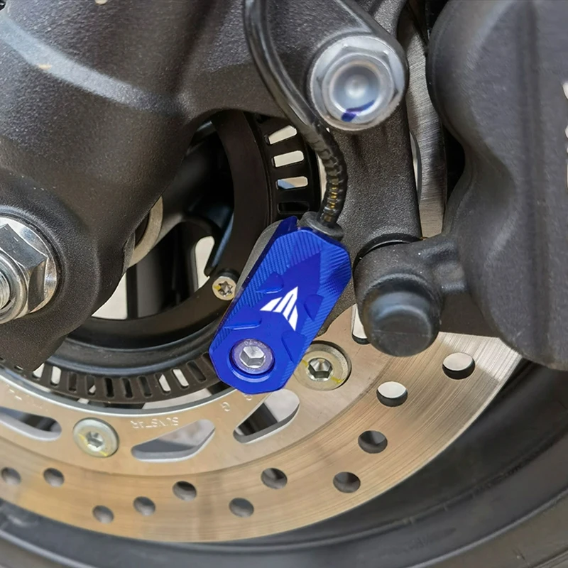 ل ADV150 350 PCX150 CR250R TRANSALP CBR الدبور دراجة نارية CNC الألومنيوم الجبهة الخلفية عجلة ABS الاستشعار حماية غطاء حماية