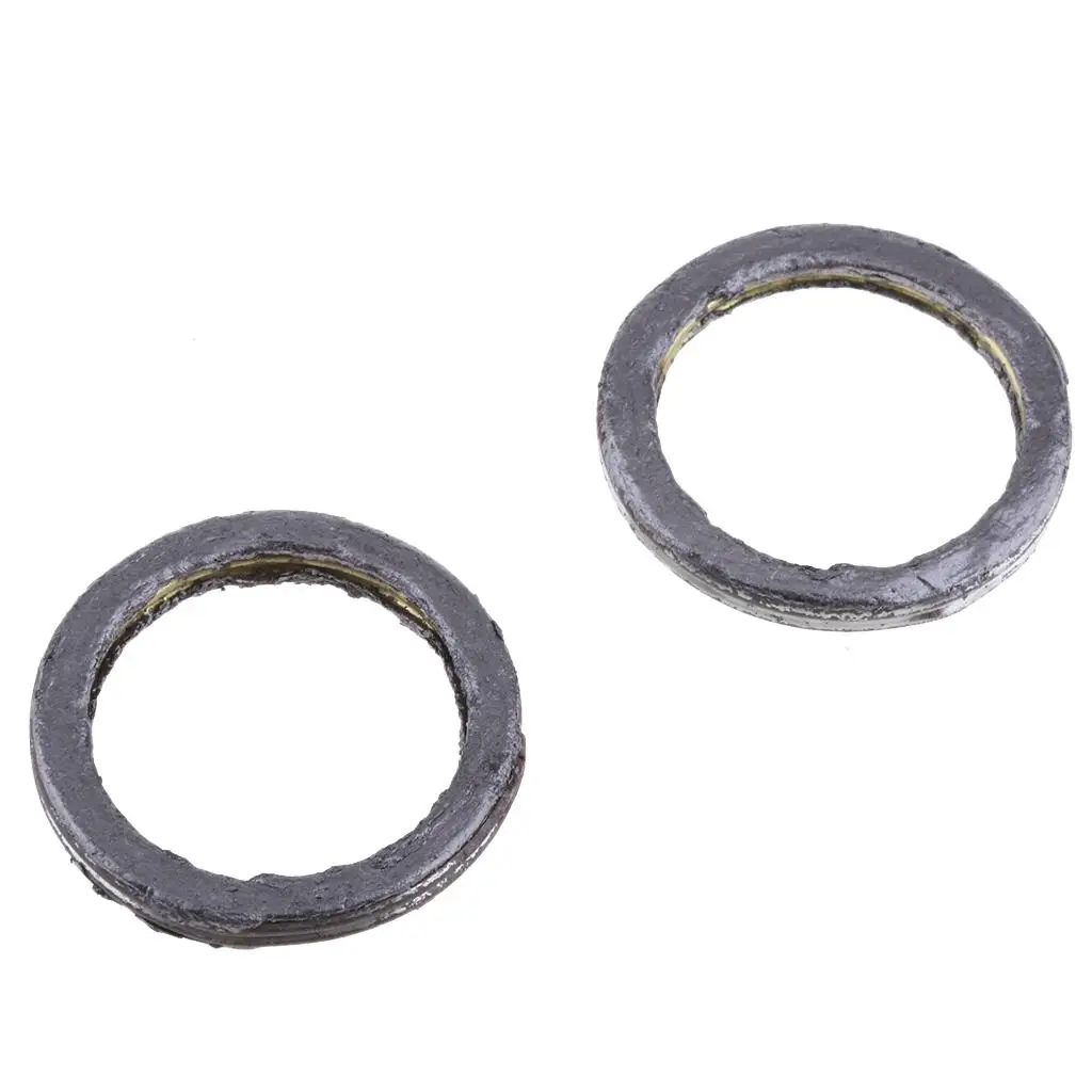 

Motorcycle Exhaust Pipe Ring Gasket Metal Seal for Pit Bike 125cc Trail Bike ATV Gas Engine