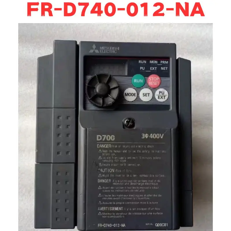 

Second-hand FR-D740-012-NA FR D740 012 NA Inverter Tested OK