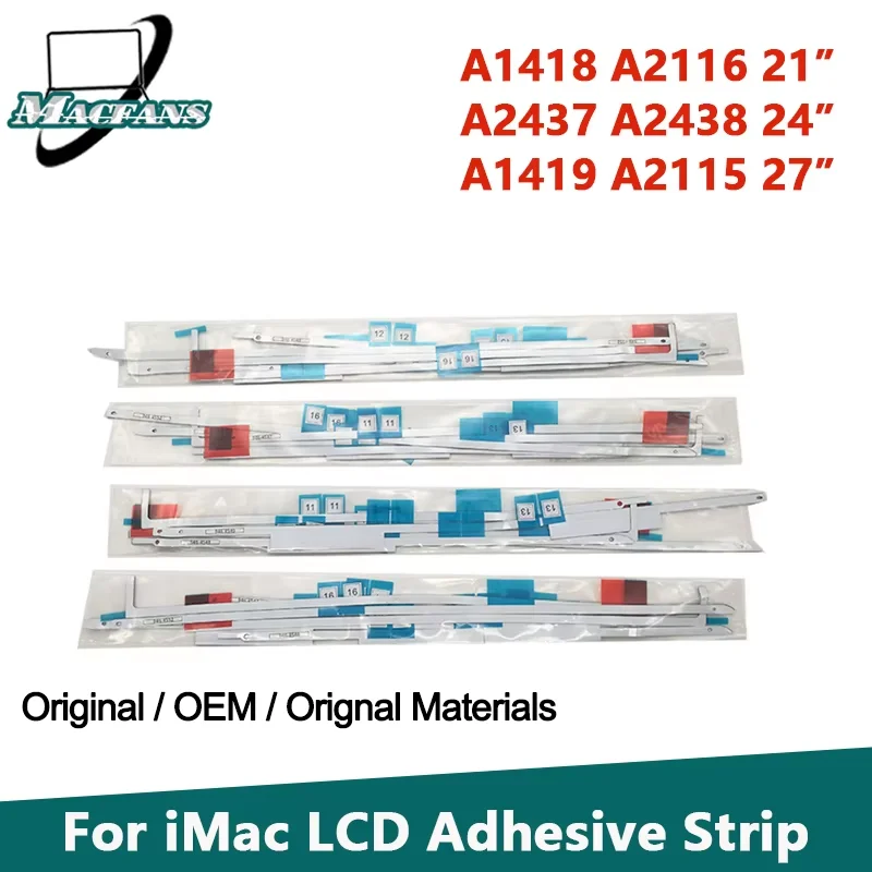 New A2115 A1419 LCD Display Adhesive Strips Sticker Tape for iMac 21