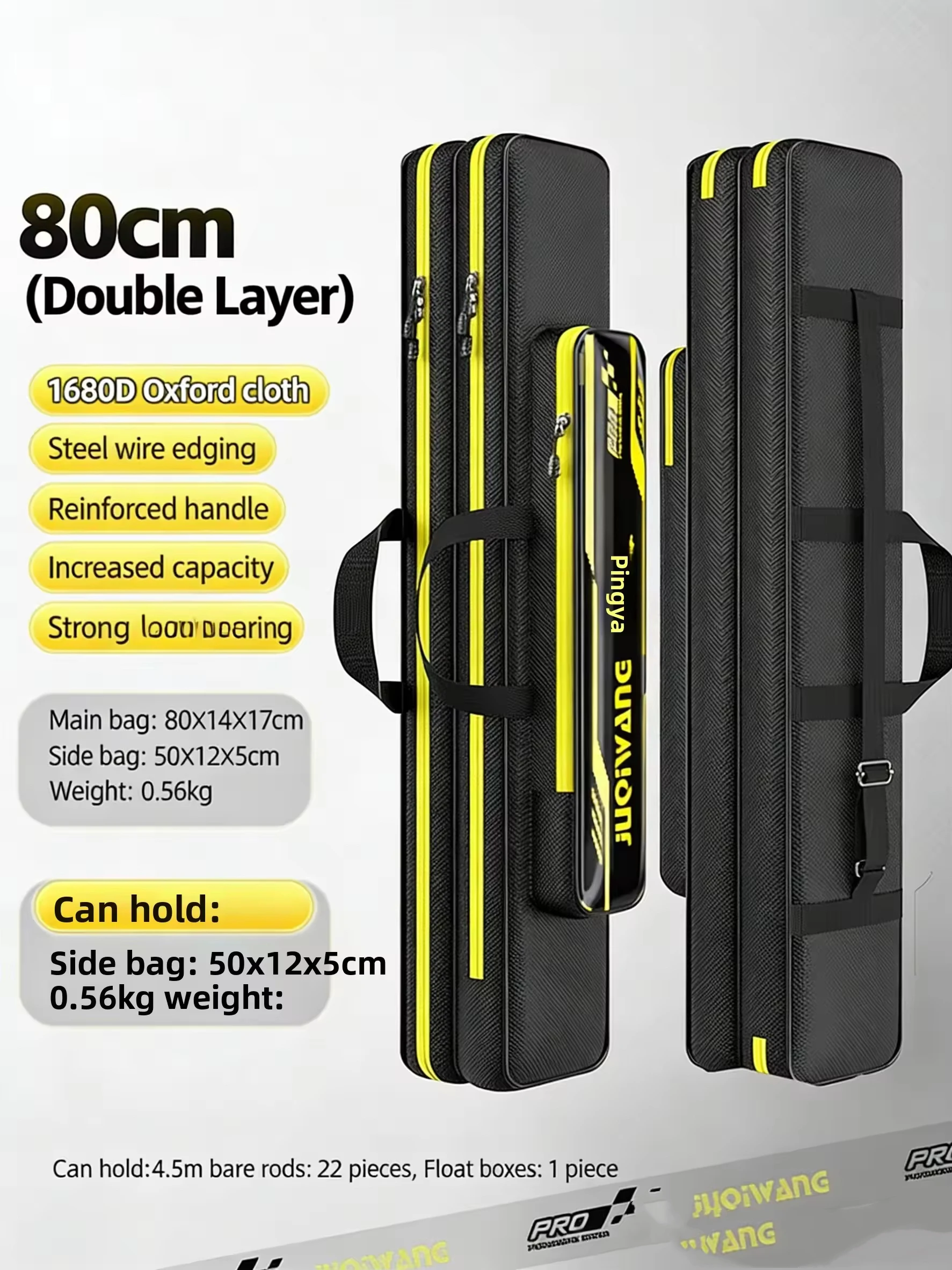 Reel Bag - Lightweight Portable Fishing Rod Bag Large