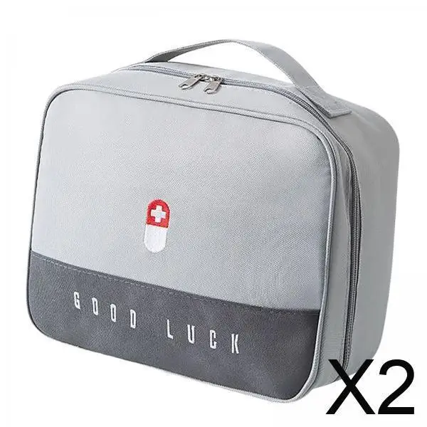 

Survival Medicine Bag Partitioned Storage Mini Emergency Kit Pouch for Camping Hiking and Travel