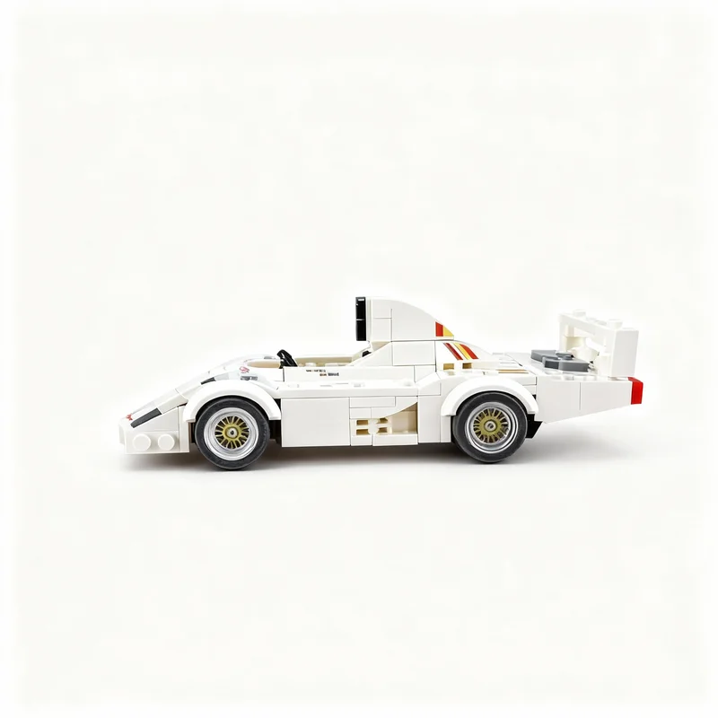 270pcs MOC Porscheed City Champions Model Building Blocks Architecture Assemble Toy DIY Creative Idea Christmas Gifts Education