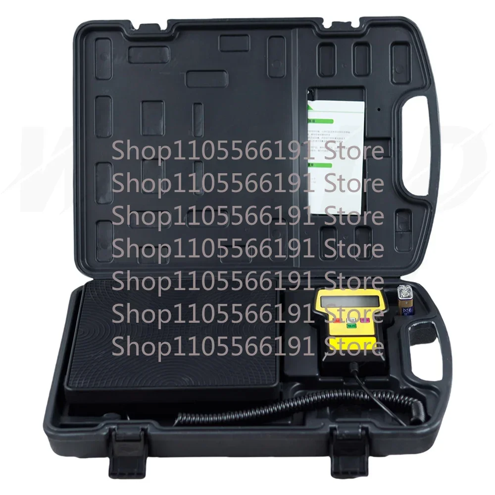 RCS-220 Refrigerant Charging Weight Scale for HVAC A/C 100kg Electronic Digital Refrigerant Freon Weighing Scale with Case