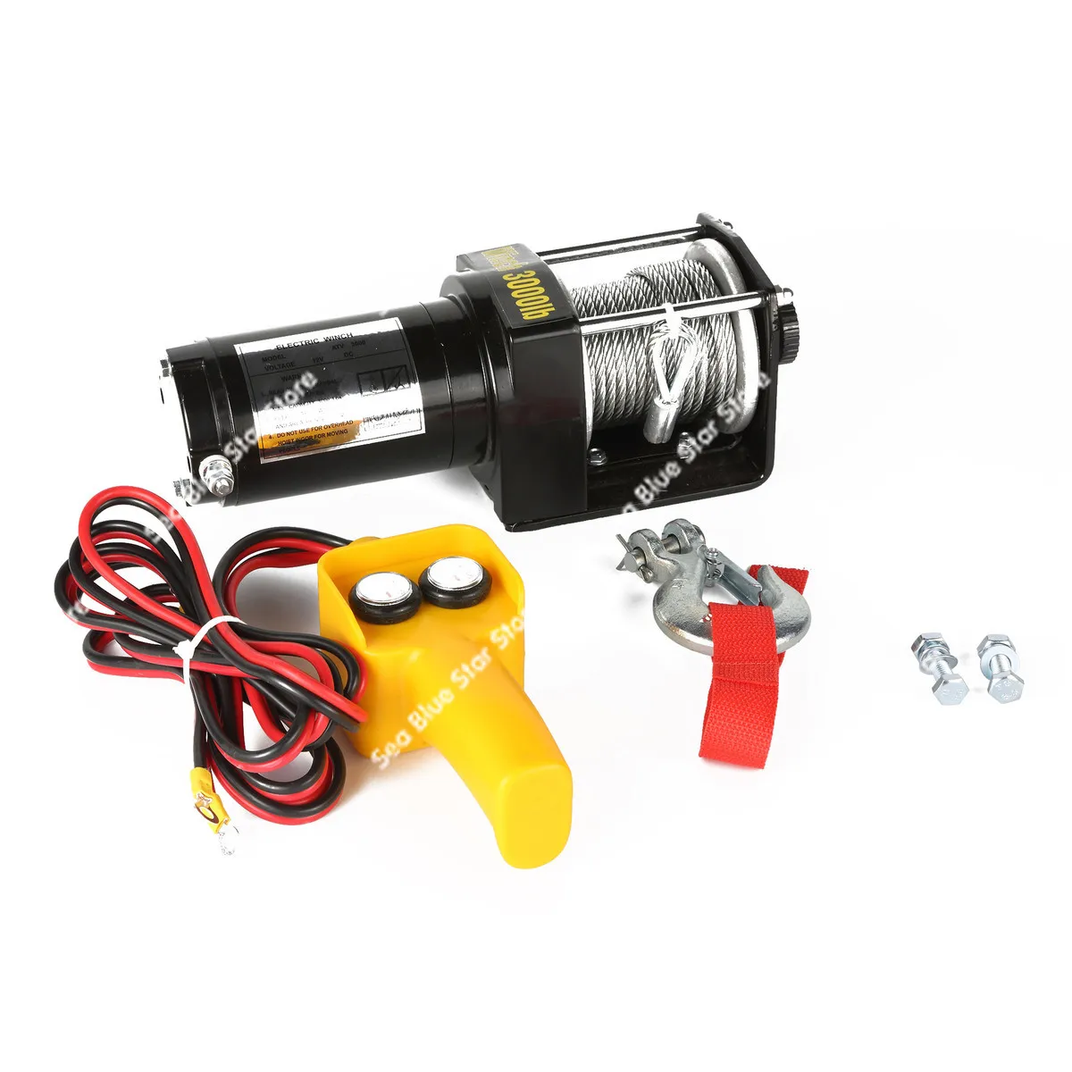 Car winch 12v24v winch off-road vehicle self-rescue electric tractor trailer truck electric winch