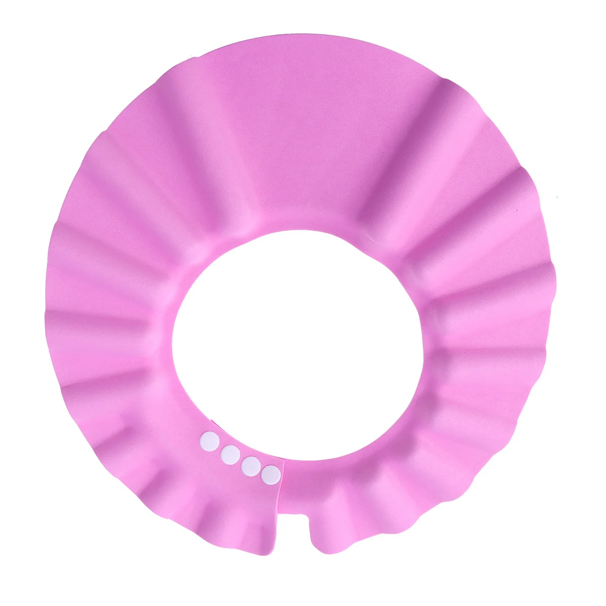 

Adjustable -Light Eva Waterproof Baby Shower Wash Hair Bathing Cap Protector Prevent Shampoo Eye Irritation